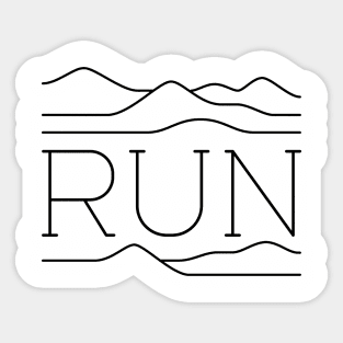 Run Sticker